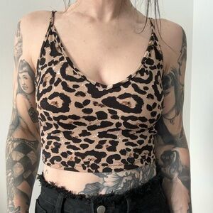 Cropped tank top